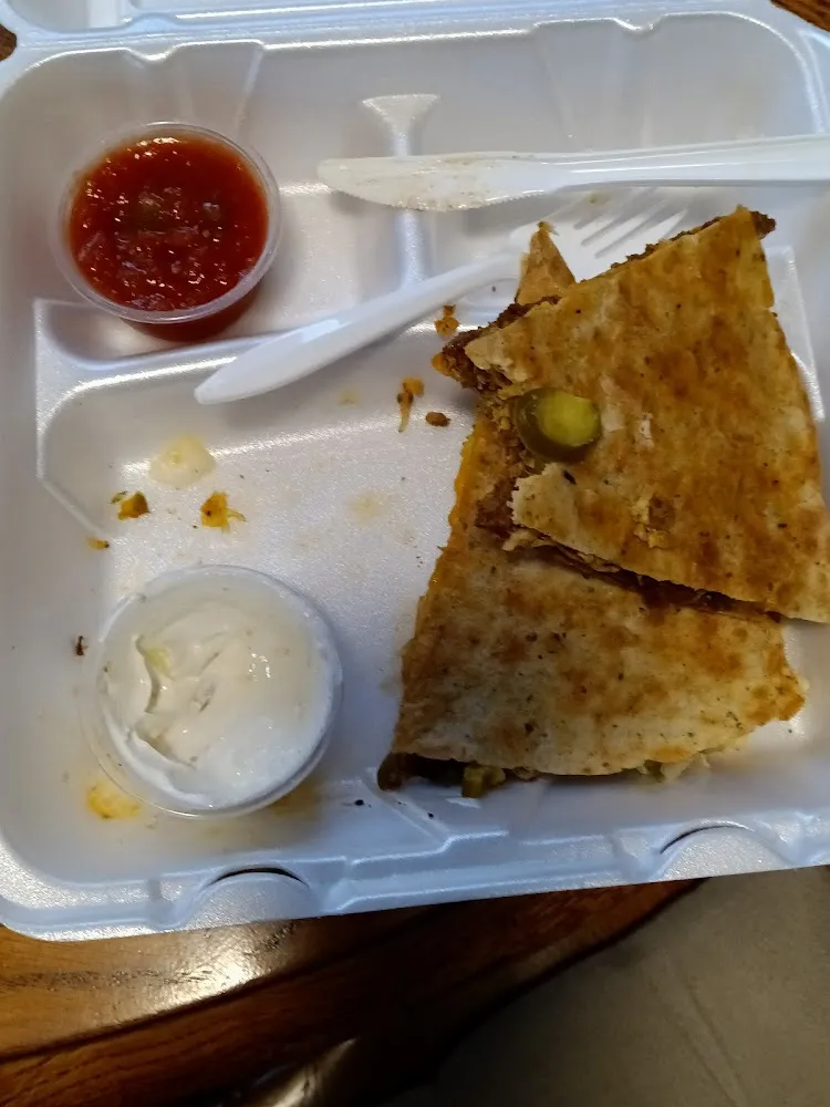Quesadilla Beef with Jalapenos Instead of Tomato Thank You for Remembering Frank